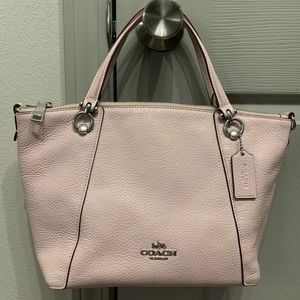 SOLD!!!!!!! Preowned COACH Kacey Satchel (Ice Pink Color)